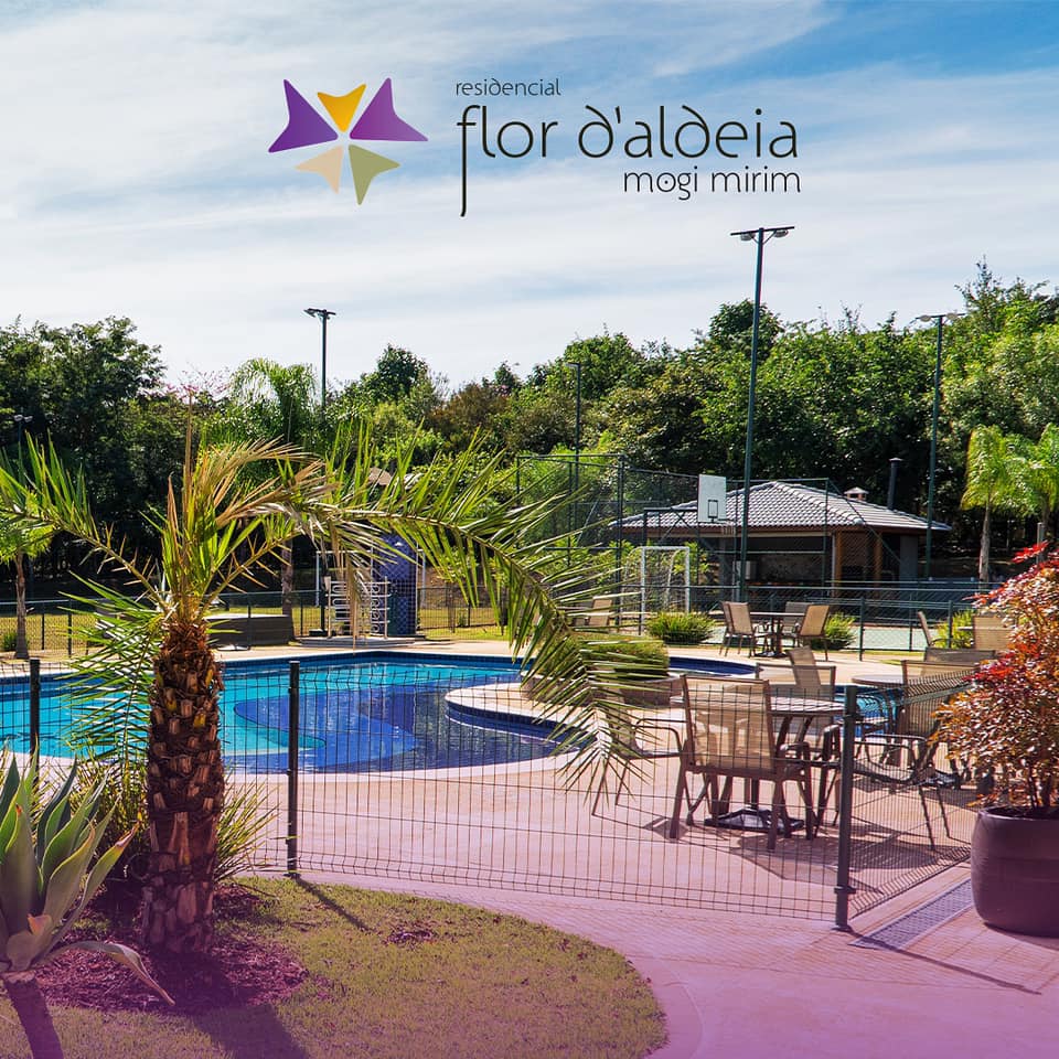 Residencial Flor D'Aldeia em Mogi Mirim - Interior de SP