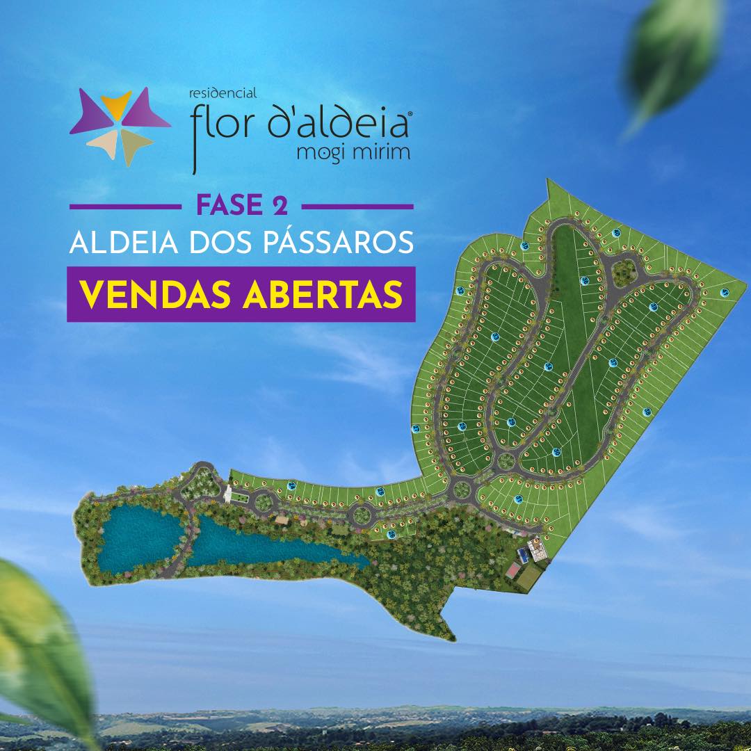 Residencial Flor D'Aldeia em Mogi Mirim - Interior de SP