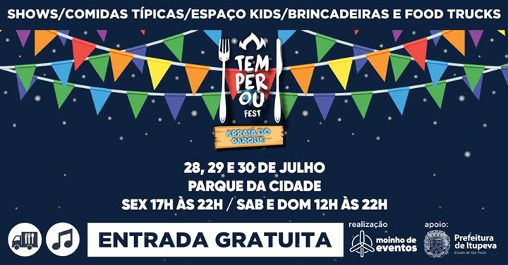 TEMPEROU FEST ITUPEVA - ARRAIÁ DO PARQUE