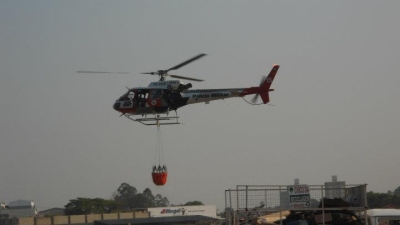 Incêndio na Serra do Inhandjara já dura oito dias