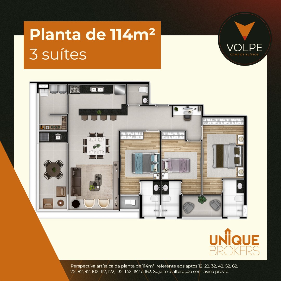 Volpe Campos Elísios Jundiaí