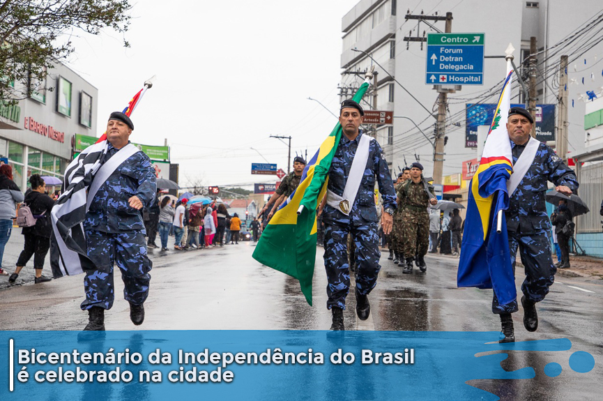 A Chuva Não Intimidou o Lindo Desfile de 7 de Setembro em Itupeva