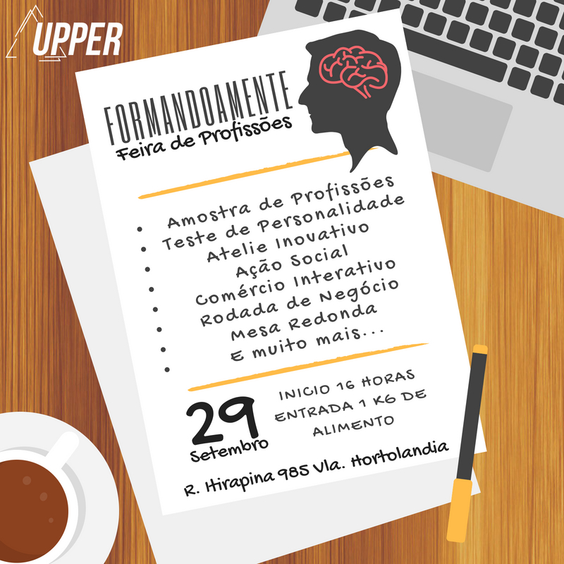 Feira de Profissões – FORMANDOAMENTE
