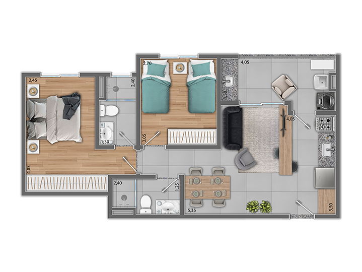 Nexus Residence - Torres de São José Jundiai