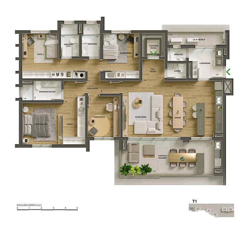 Apartamentos Terrace Serra do Japi em Jundiaí