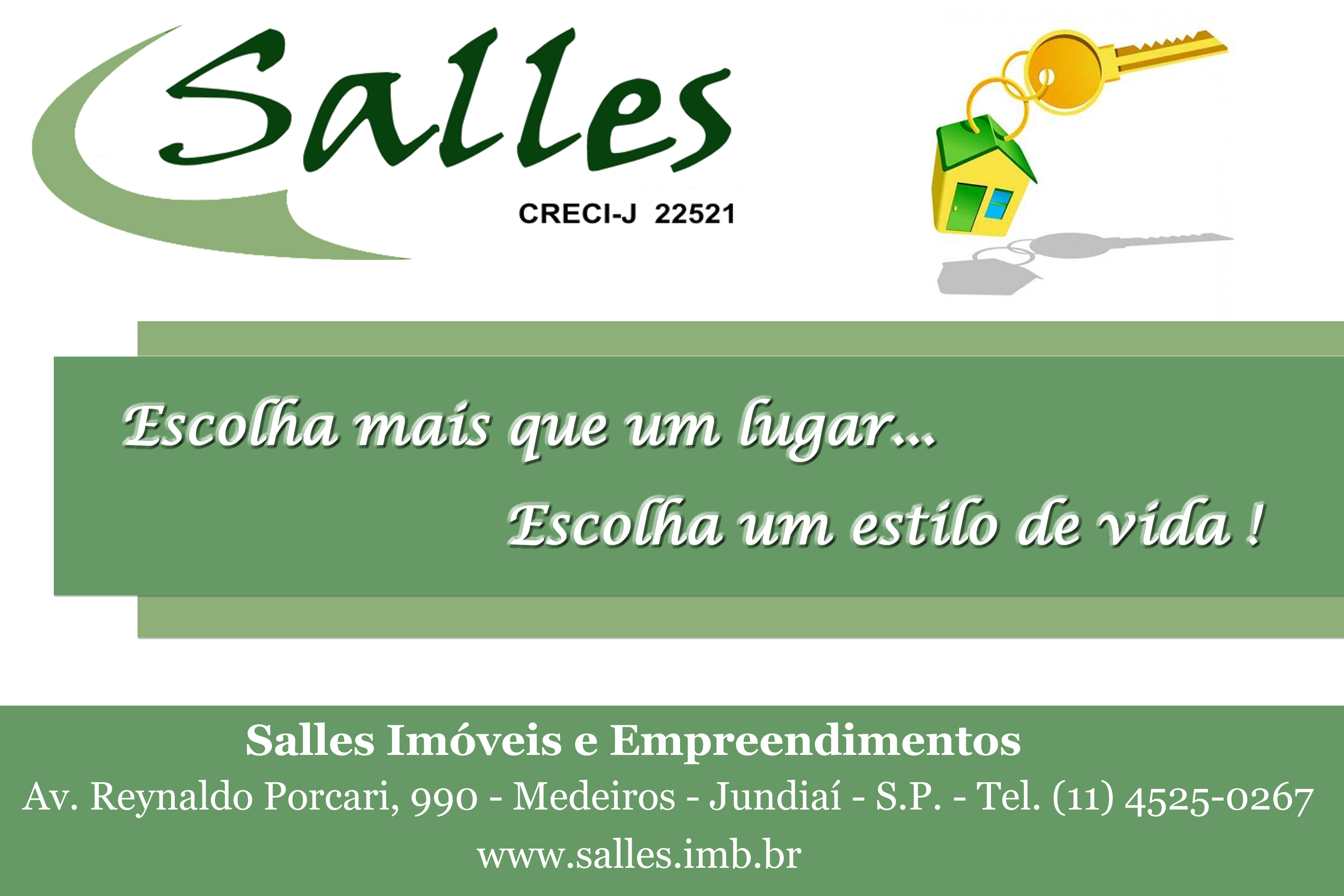 Imobiliária - Salles Imóveis e Empreendimentos