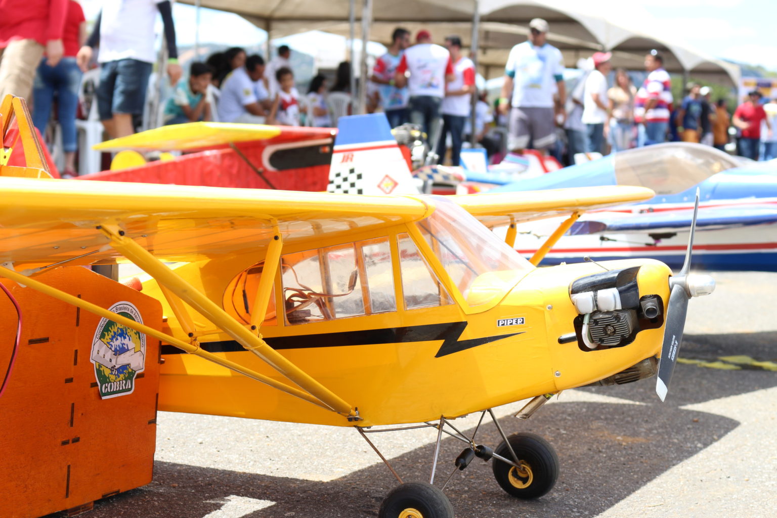 Aeromodelismo muda a vida de aposentado