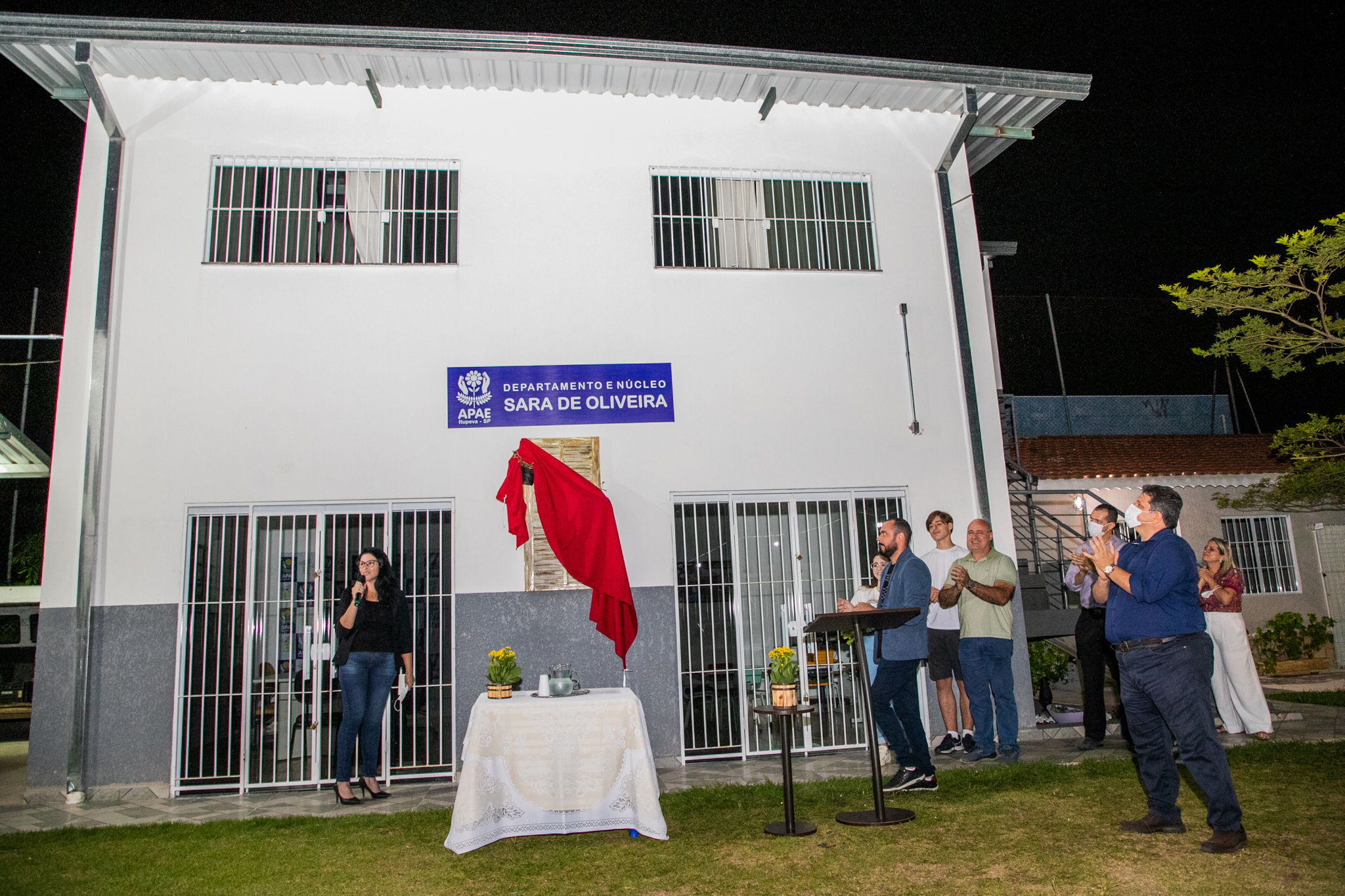 Linda Homenagem da Apae Itupeva para a Colaboradora Sara de Oliveira