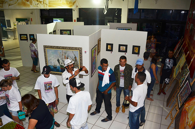 Exposição Incontri Dell'Arte fica no paço até dia 30 de Janeiro de 2016