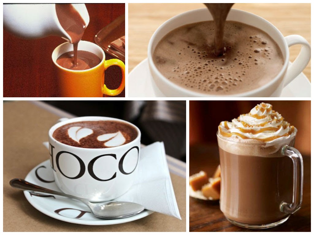 Chocolate quente com conhaque pra aquecer corações!