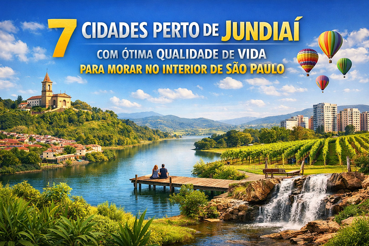 7 cidades perto de Jundiaí com ótima qualidade de vida para morar no interior de São Paulo