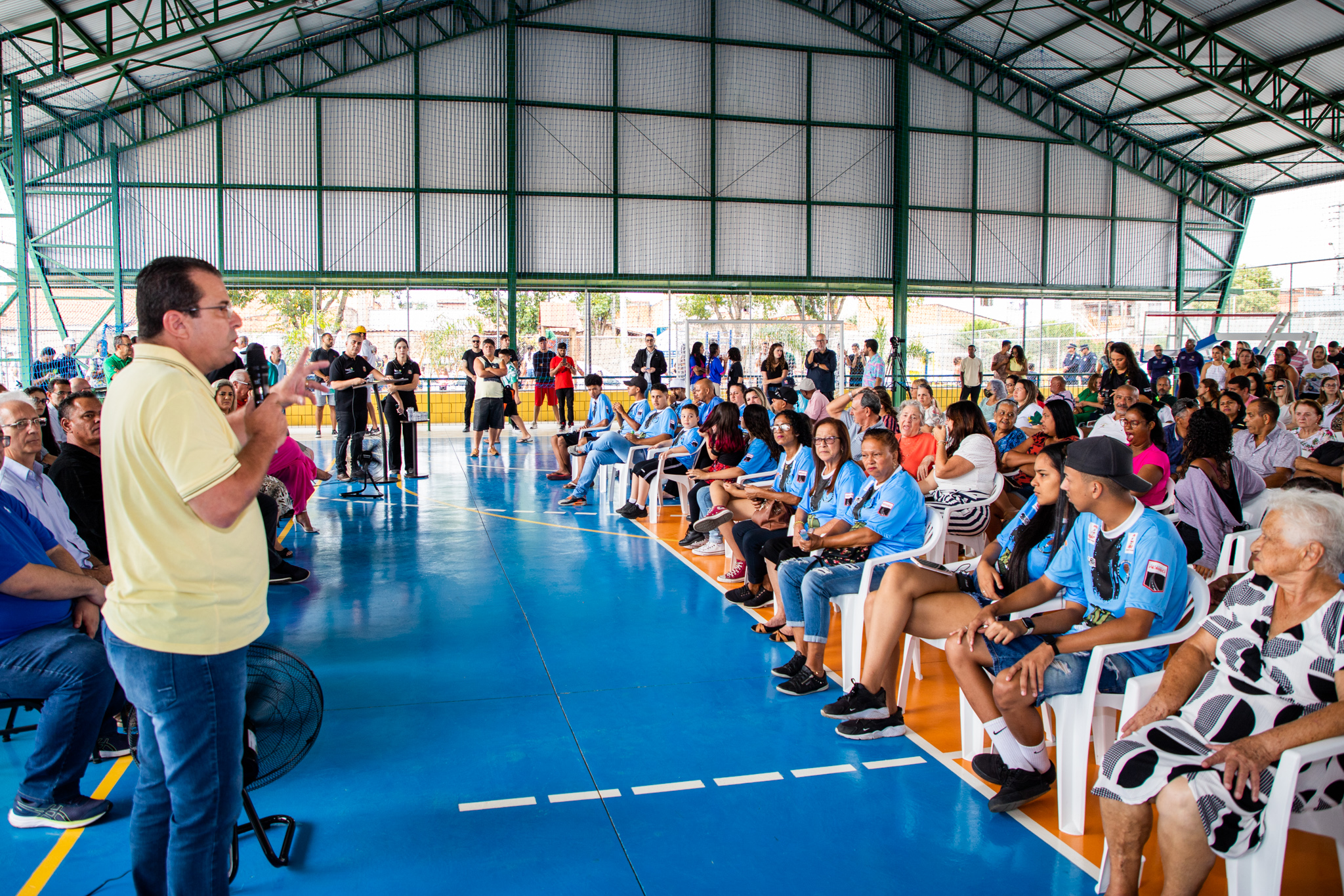 Revitalização do Complexo Esportivo Nei Marciano na Vila São João 
