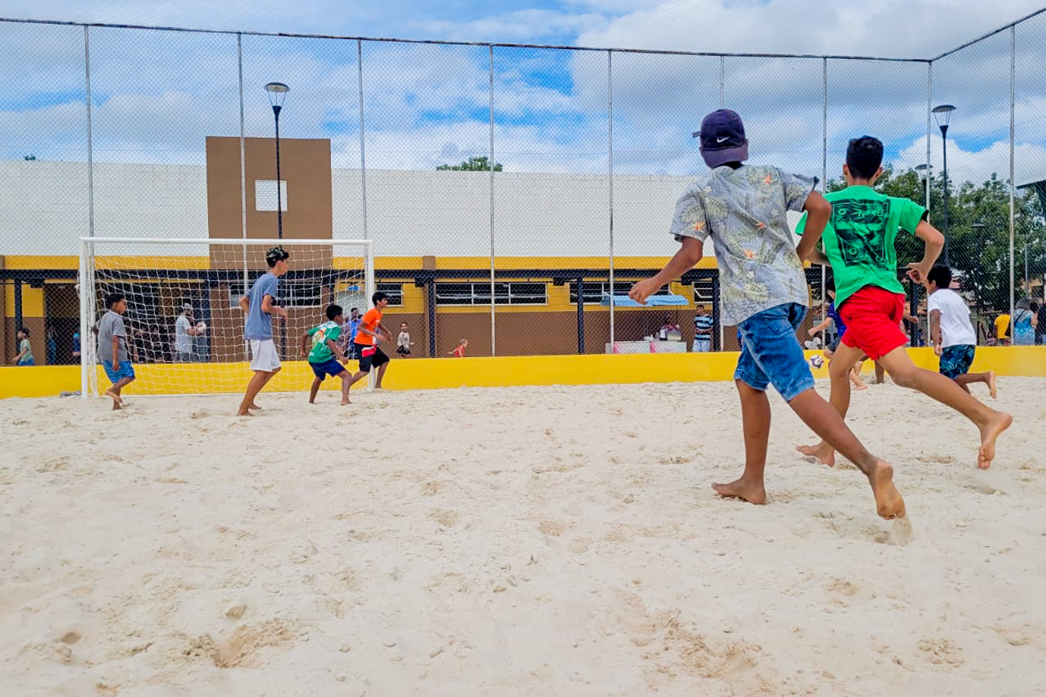 Revitalização do Complexo Esportivo Nei Marciano na Vila São João 