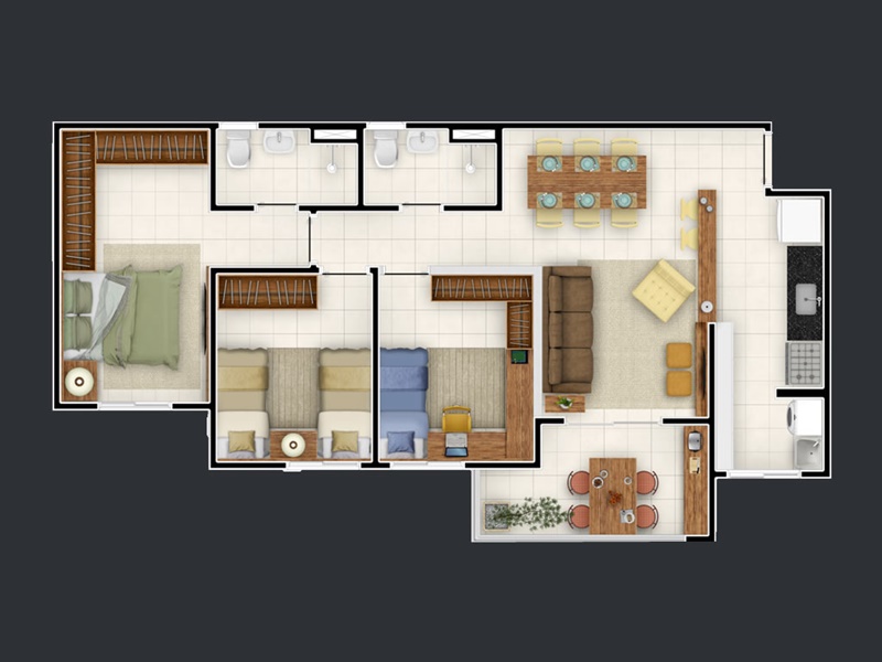 Contemporâneo Retiro Jundiaí