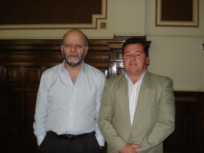 Secretário Estadual da Cultura recebe Ocimar Polli