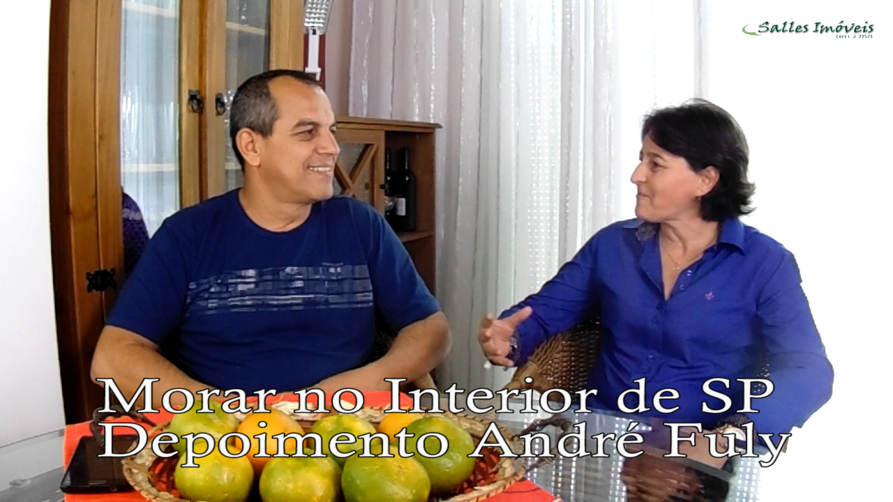 As vantagens de morar no Interior - Veja a entrevista de André Fuly (com Vídeo)