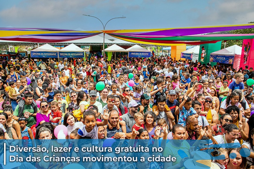Dia das Crianças em Itupeva Teve Programação Inspirada em Circo no Parque da Cidade