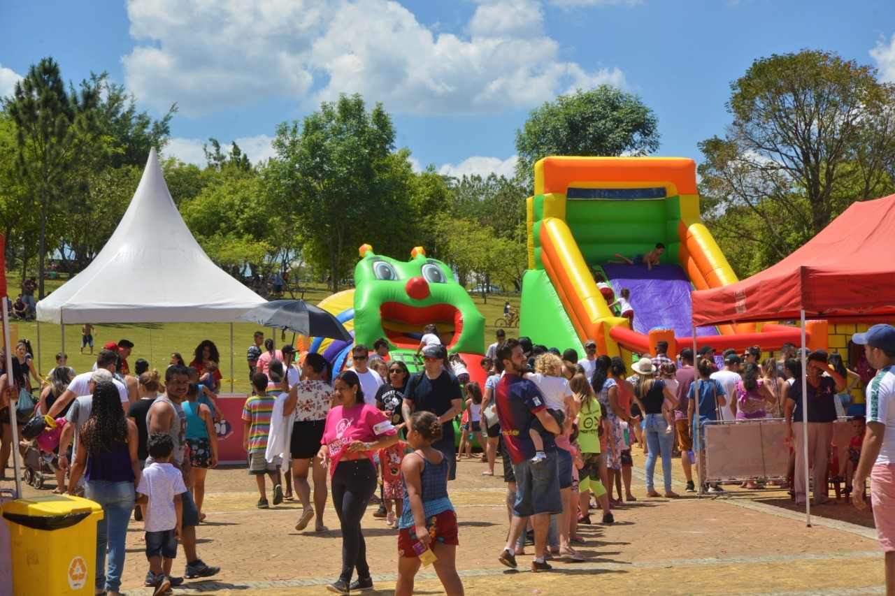 Dia das Crianças em Itupeva Teve Programação Inspirada em Circo no Parque da Cidade