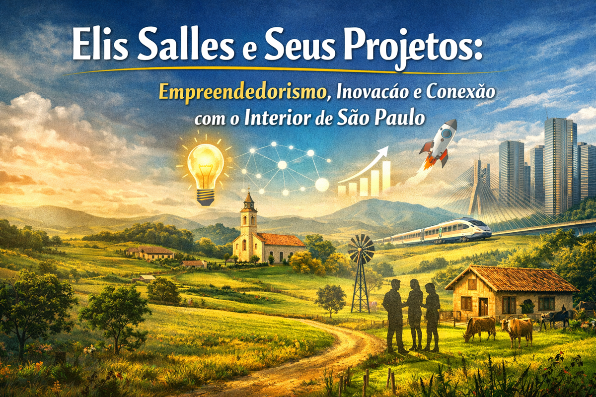 Elis Salles e Seus Projetos: Empreendedorismo, Inovação e Conexão com o Interior de São Paulo