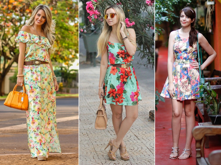 Estampa floral: como montar looks incríveis inspirados nas flores