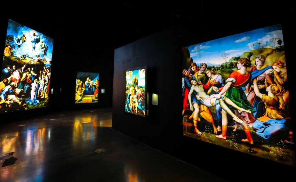 Exposição Multimídia Sobre Raffaello No Museu de SP