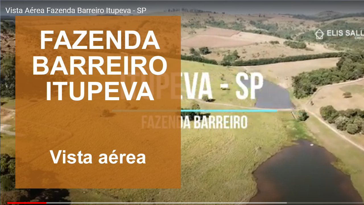 Fazenda Barreiro Itupeva - Vista Aérea