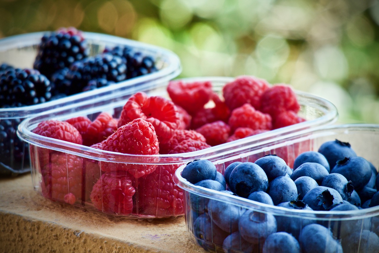 Os benefícios das frutas vermelhas
