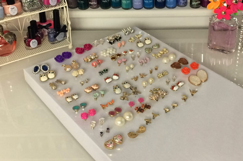 20 idéias geniais para organizar seus acessórios e maquiagens