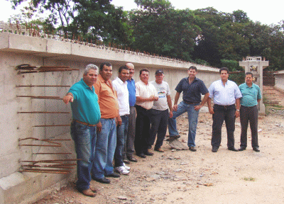 Concretagem das vigas da Ponte da Mina são finalizadas