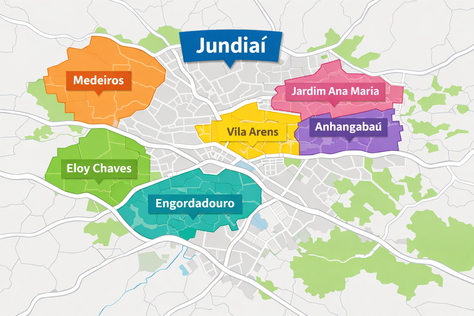Qual é o melhor bairro para morar em Jundiaí? Guia completo para escolher a região ideal