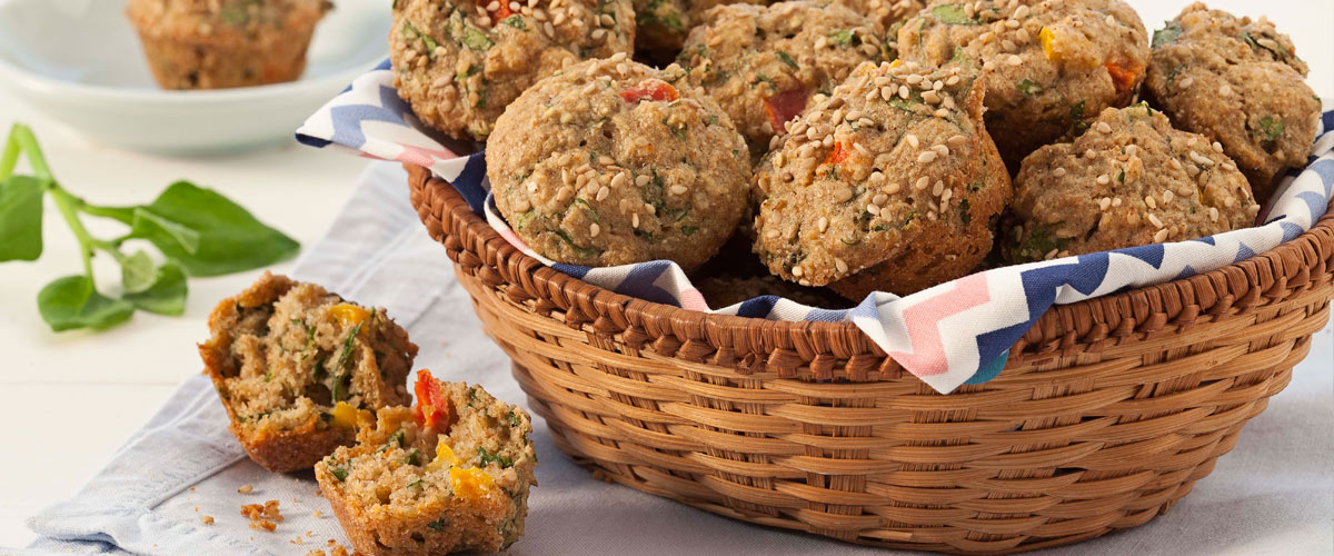 Muffin de Espinafre