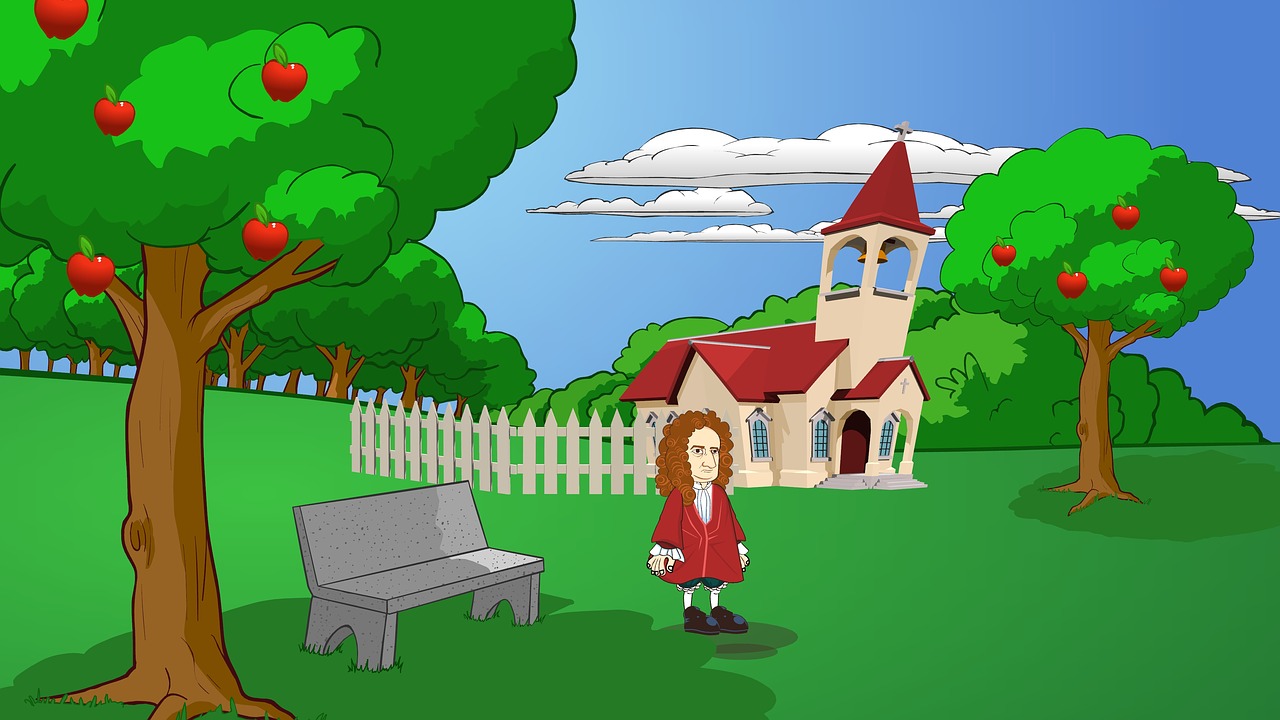Isaac Newton um dos maiores gênios da física