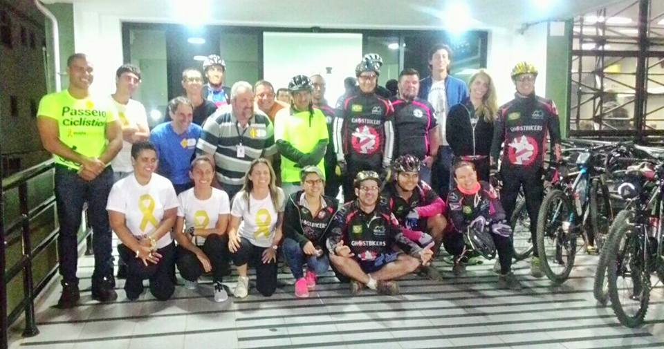 Dia 28 de Maio de 2017 - Acontece o 1º Passeio Ciclístico Maio Amarelo