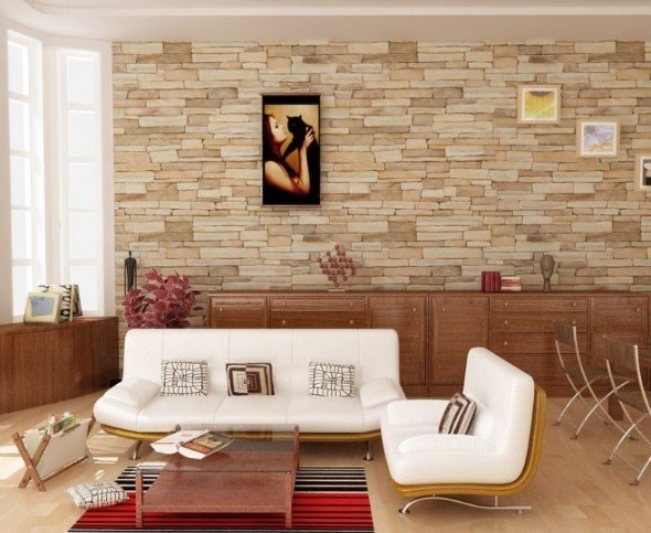 Confira essas ideias para decorar sua casa usando pedras