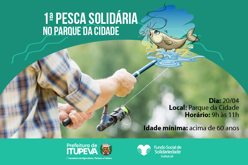 Pesca Solidaria ganha nova data, sendo remarcada para o dia 20