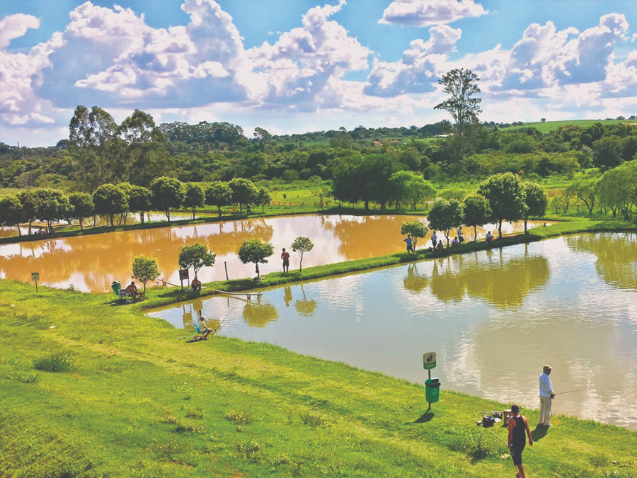 Parque Aimaratá é opção de lazer e diversão em Americana