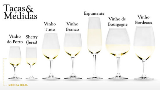 Uma Taça Para Cada Tipo de Vinho