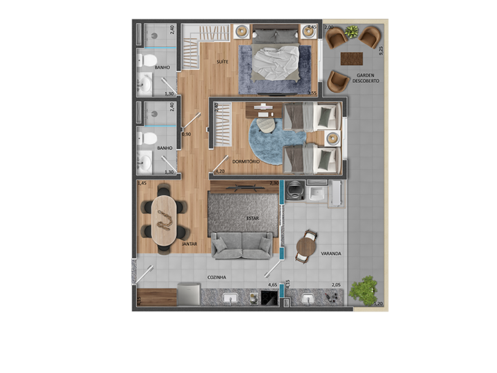 Maitá Residencial - Apartamentos em Jundiaí