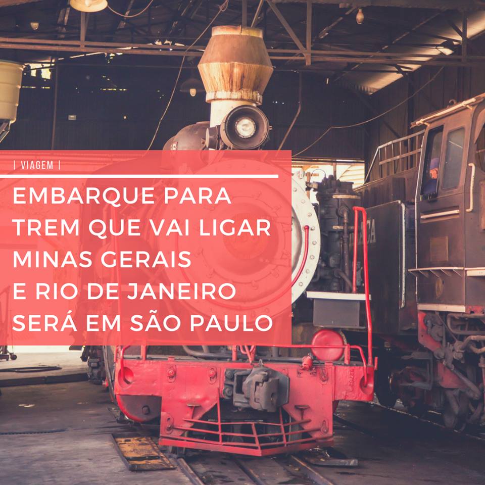 Trem Turístico Vai Ligar Minas ao Rio de Janeiro