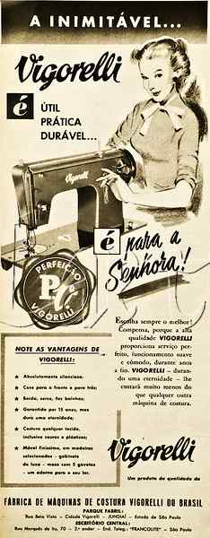História da Vigorelli em Jundiaí - Máquinas de Costura